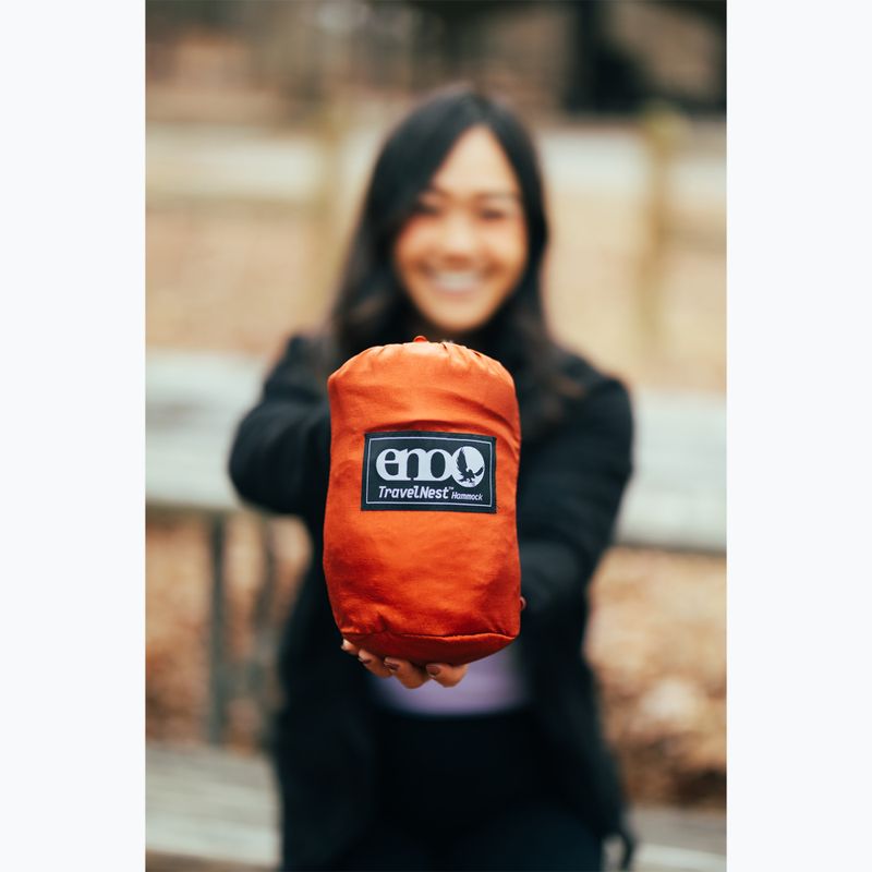 Amaca da campeggio ENO TravelNest + Straps Combo canyon 12