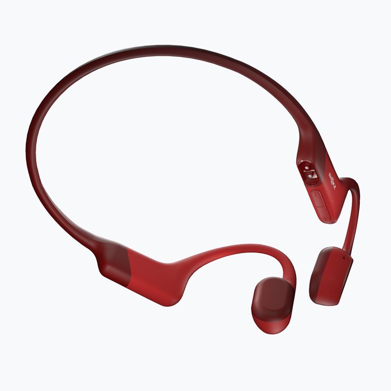 Cuffie wireless rosse Shokz OpenRun 2