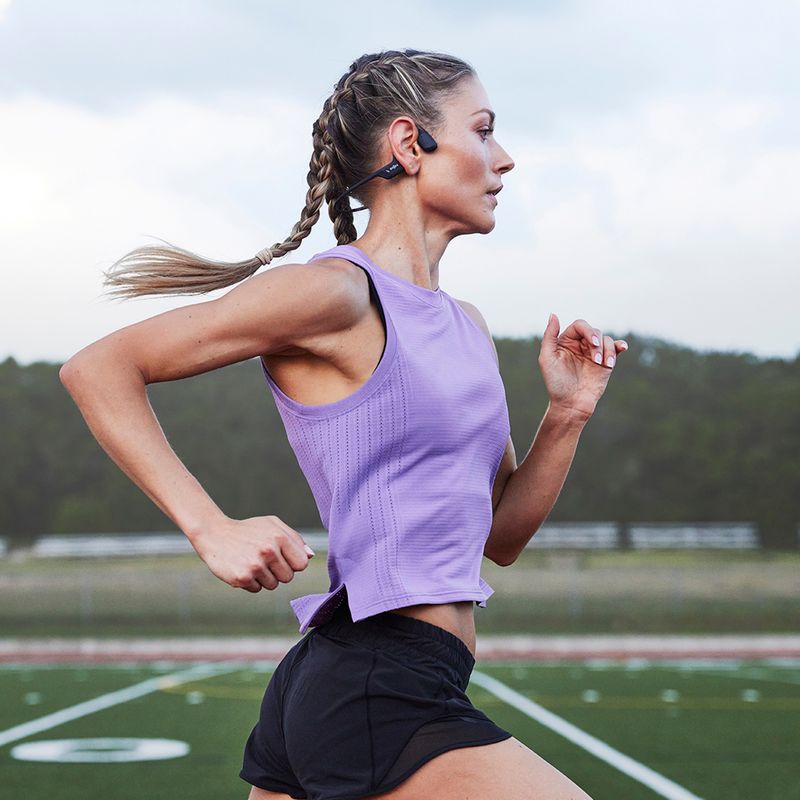 Cuffie wireless nere Shokz OpenRun Pro 6