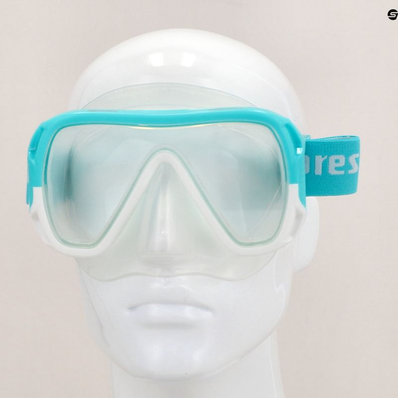 Maschera da snorkeling Mares Keewee aqua/clear 9