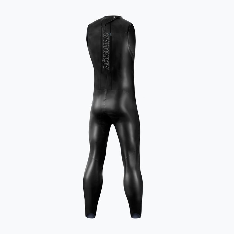 Muta da nuoto Synergy 3/2 mm Hyperion Sleeveless Triathlon black 2
