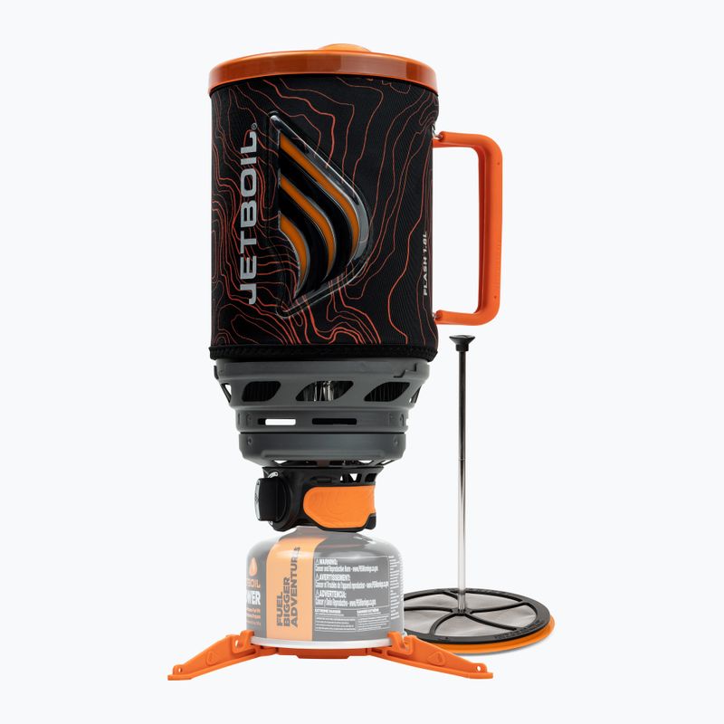 Fornello da campeggio Jetboil Flash Java Personal Cooking System + Coffee Press Silicone topo 3