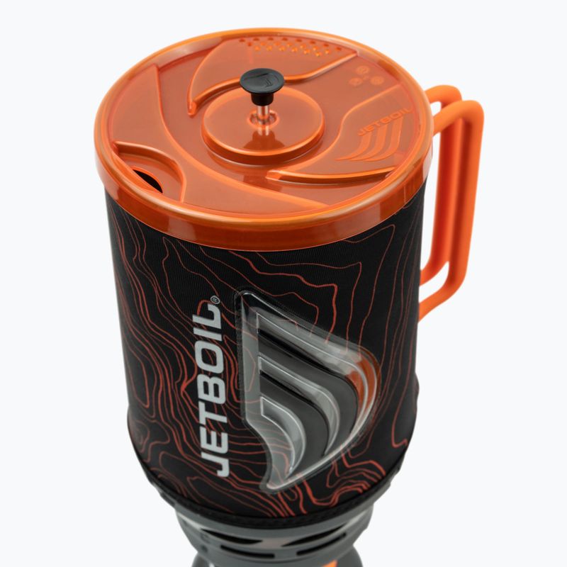 Fornello da campeggio Jetboil Flash Java Personal Cooking System + Coffee Press Silicone topo 5