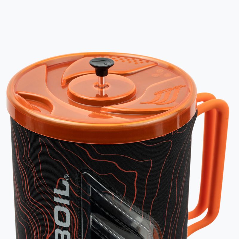 Fornello da campeggio Jetboil Flash Java Personal Cooking System + Coffee Press Silicone topo 7