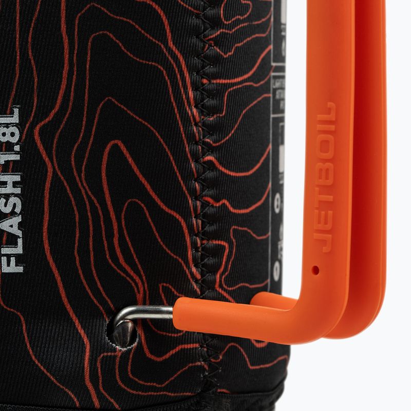 Fornello da campeggio Jetboil Flash Java Personal Cooking System + Coffee Press Silicone topo 10