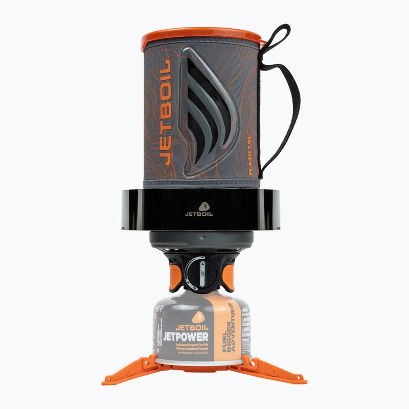 Fornello da campeggio Jetboil New Flash Java Personal Cooking System + topo windscreen
