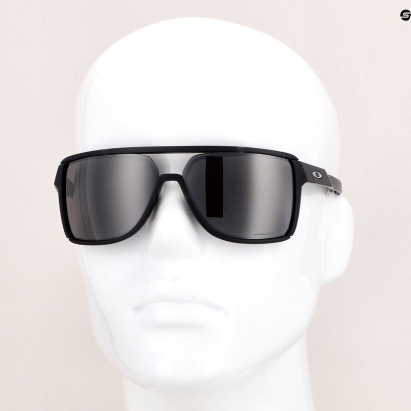 Occhiali da sole Oakley Castel nero opaco/prizm nero polarizzato 14