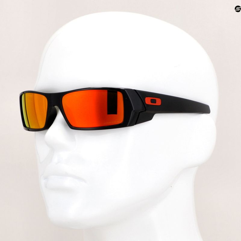 Occhiali da sole Oakley Gascan nero lucido/rubino Prizm 14