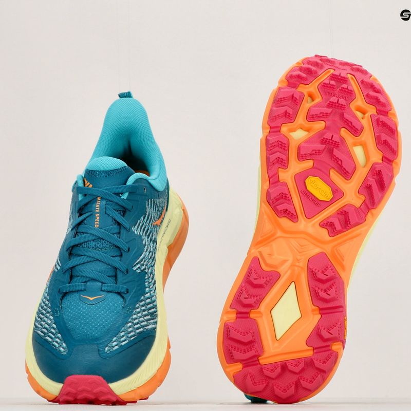 HOKA Mafate Speed 4 lago profondo/ceramica scarpe da corsa da uomo 12