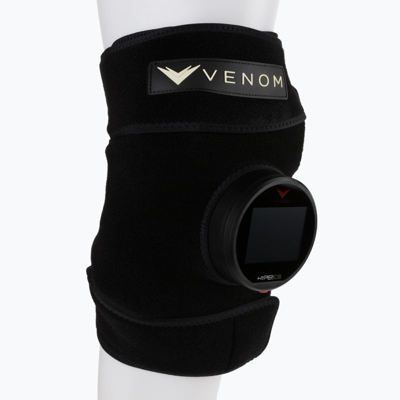 Manicotto vibrante e riscaldante per le gambe Hyperice Venom nero