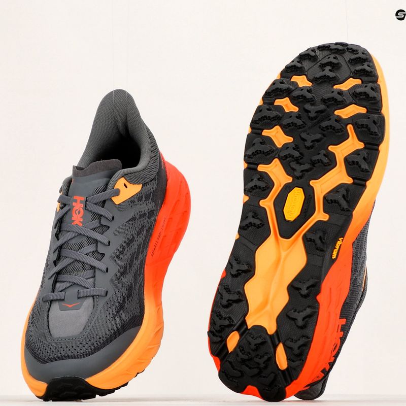 Scarpe da corsa da uomo HOKA Speedgoat 5 castlerock/flame 20