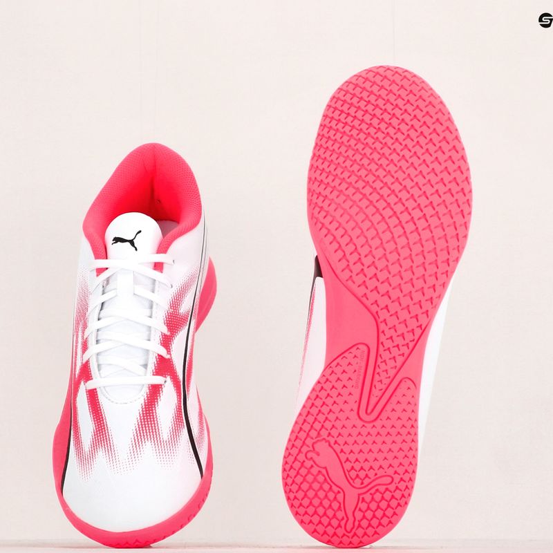 Scarpe da calcio PUMA Ultra Play IT da uomo puma bianco/puma nero/fire orchid 16