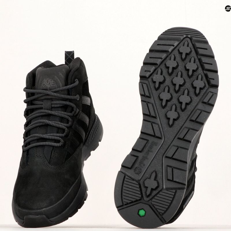 Uomo Timberland Euro Trekker Mid Stivali da trekking in pelle nubuck blackout 19