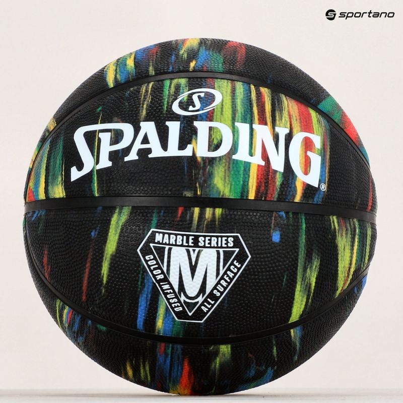Spalding Marble basket nero taglia 7 5