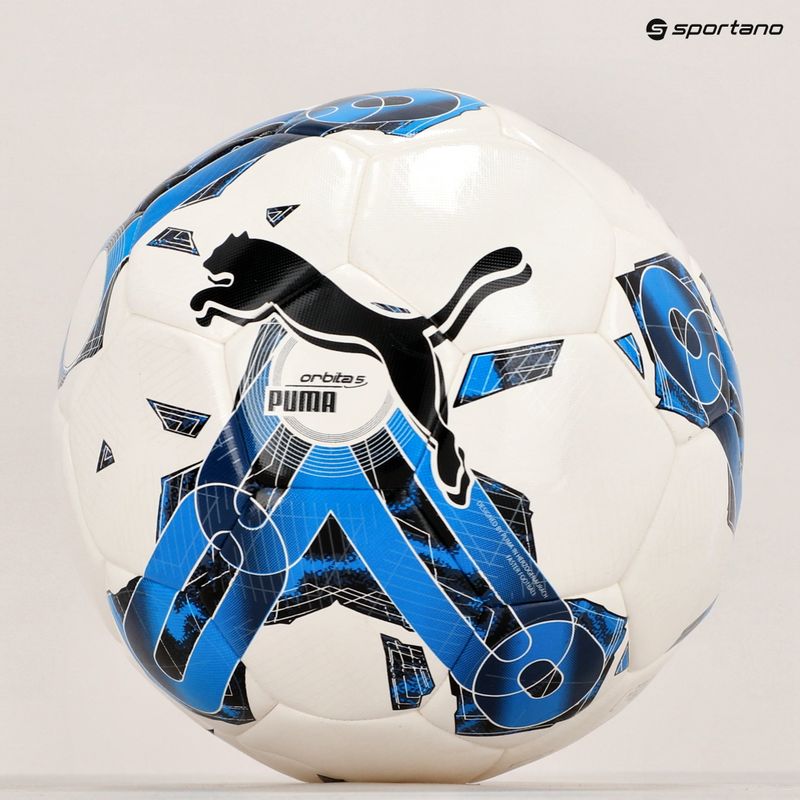 PUMA Orbita 5 HYB calcio puma bianco / blu elettrico dimensioni 5 5