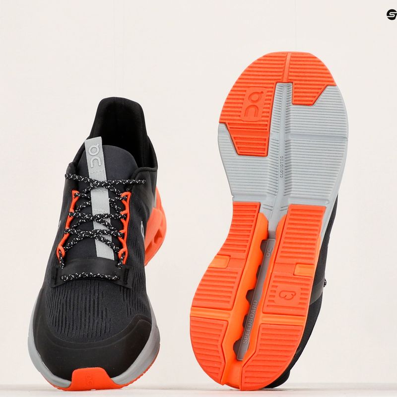 Scarpe da corsa On Running Cloudnova Flux uomo nero/fiamma 13