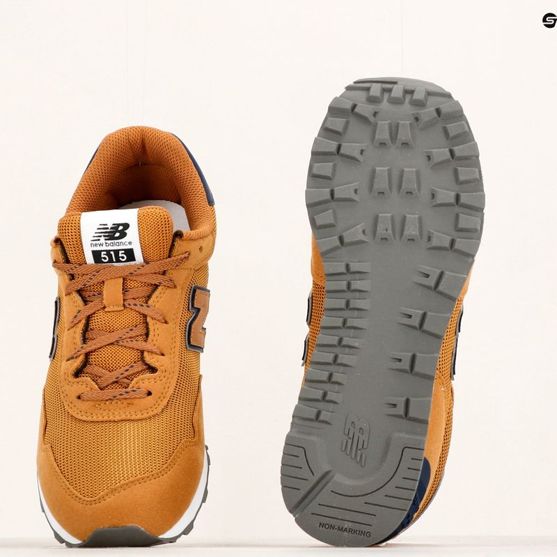 Scarpe da bambino New Balance 515 v1 marrone 18