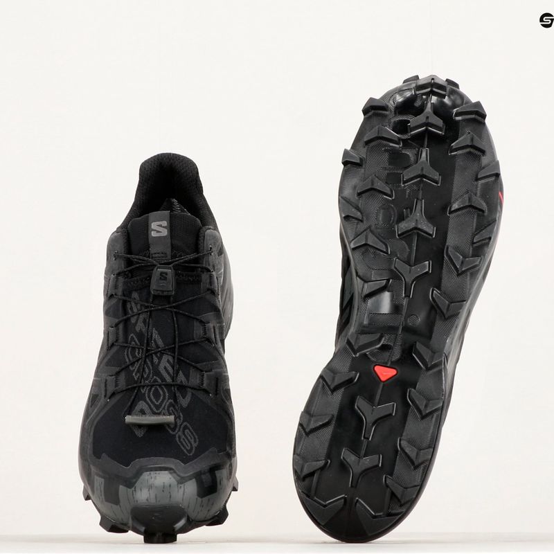 Scarpe da corsa da uomo Salomon Speedcross 6 GTX nero/phantom 12
