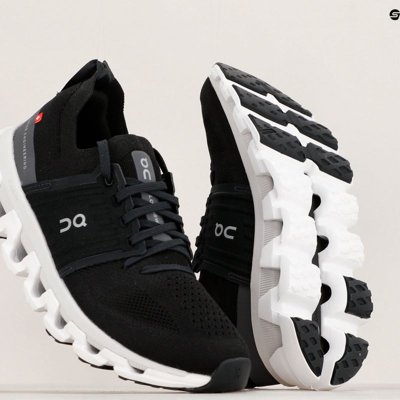 Scarpe da corsa da donna On Running Cloudswift 3 nero 14