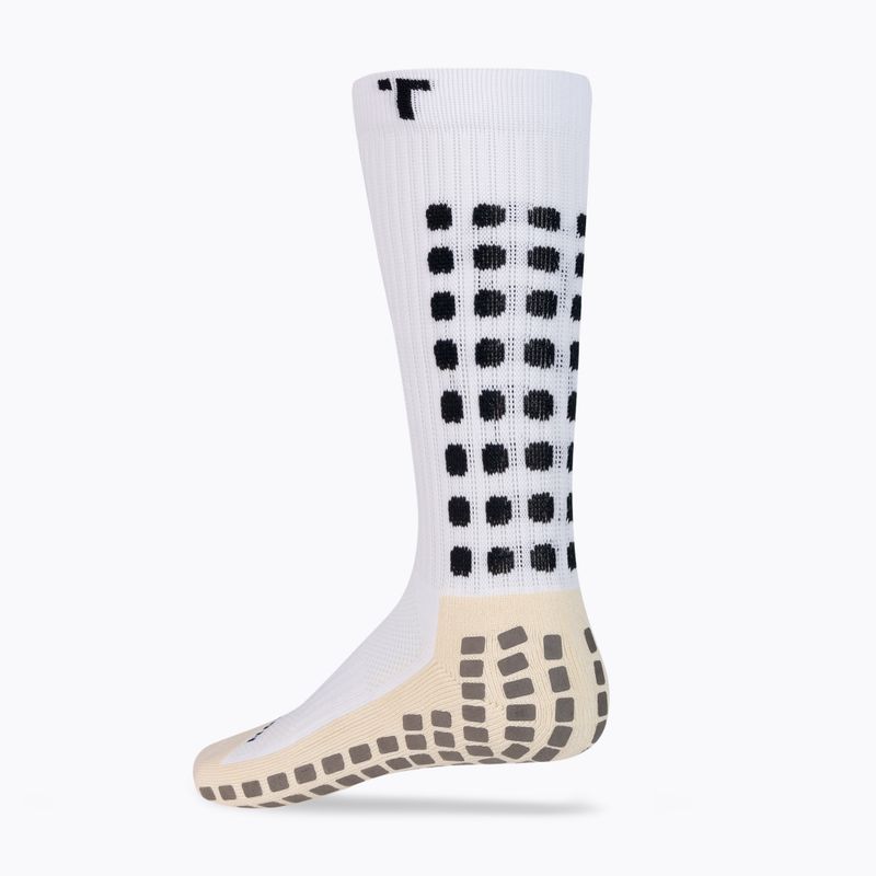 TRUsox Calzettoni da calcio a metà polpaccio bianco 2