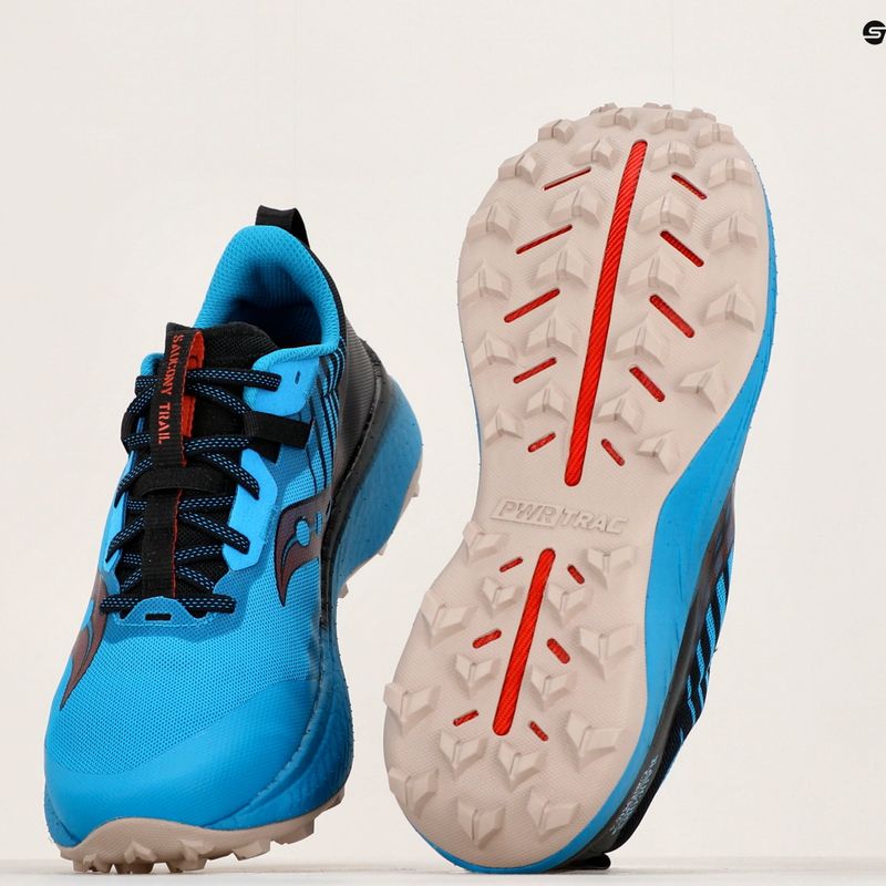 Scarpe da corsa Saucony Endorphin Edge uomo oceano/nero 18