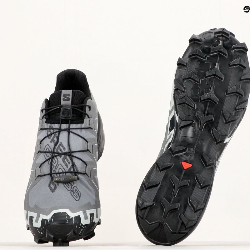 Salomon Speedcross 6 scarpe da corsa uomo quiet shade/nero/blu perla 15