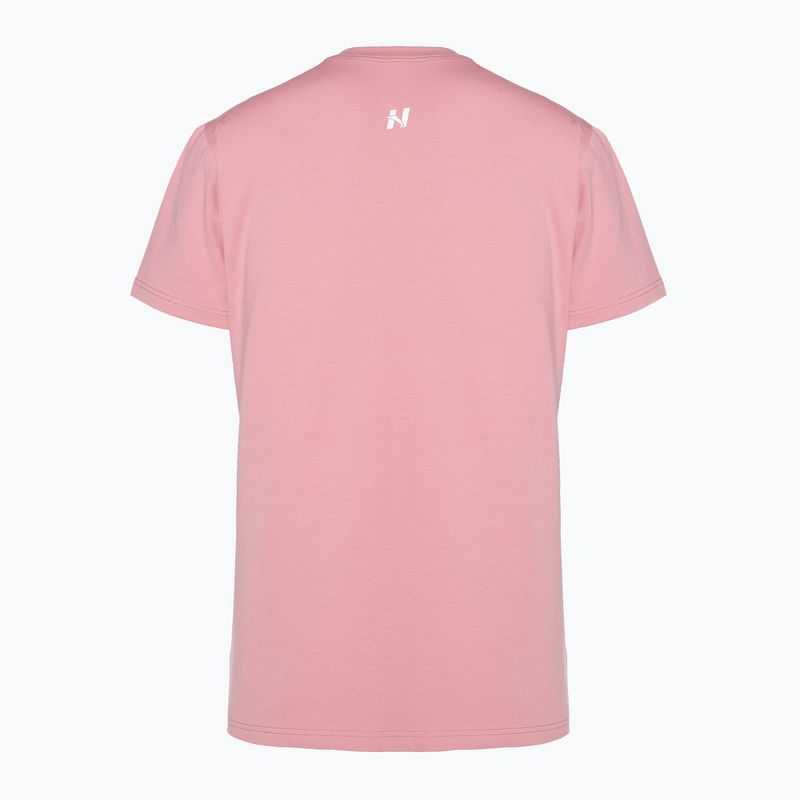 Maglietta da allenamento donna NEBBIA Invisible Logo old rose 8