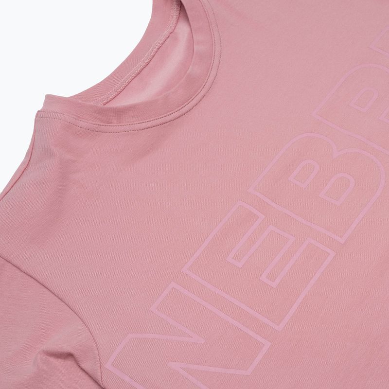 Maglietta da allenamento donna NEBBIA Invisible Logo old rose 10