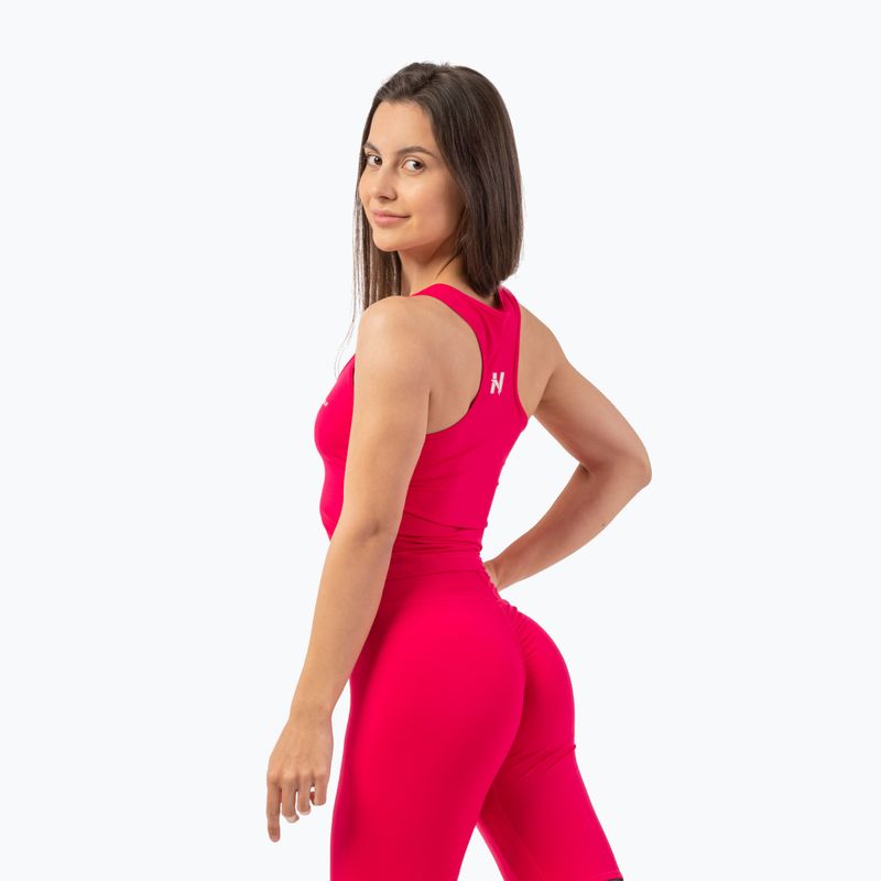 Canotta donna NEBBIA Slim Fit rosa 2