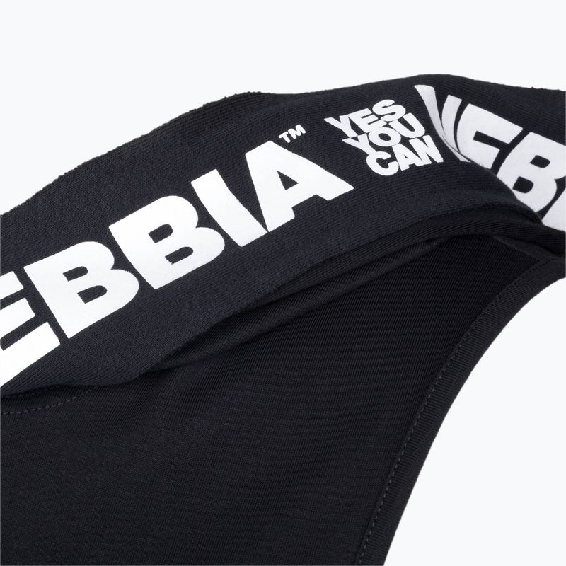 Canotta da allenamento da uomo NEBBIA No Excuses Tank Top With A Hoodie nero 3