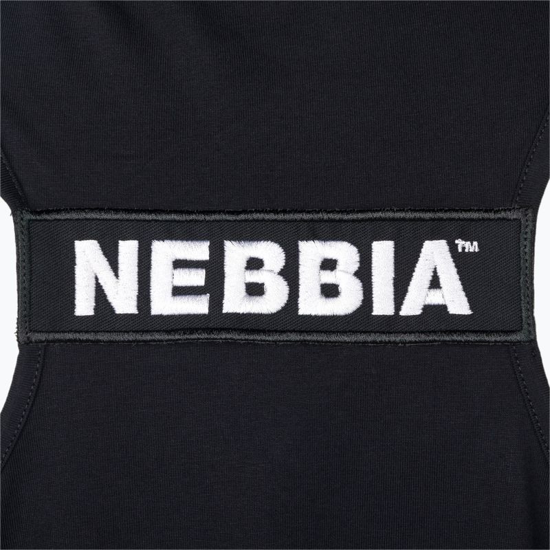 Canotta da allenamento da uomo NEBBIA No Excuses Tank Top With A Hoodie nero 4