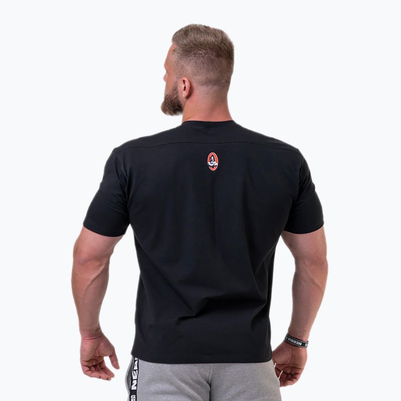 NEBBIA Maglia da allenamento Golden Era da uomo, nero 3