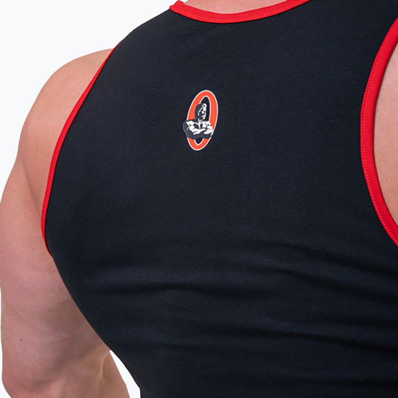 Canotta uomo NEBBIA Old-School Muscle nero 4