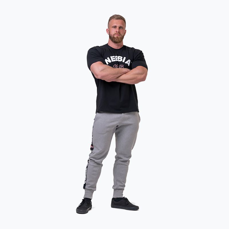 NEBBIA pantaloni Golden Era uomo grigio chiaro 2