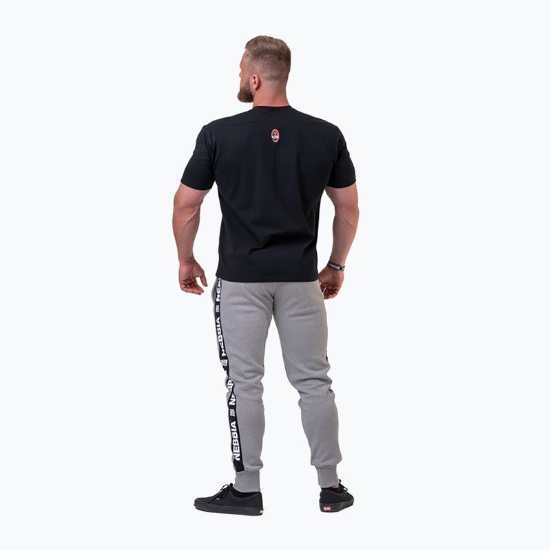 NEBBIA pantaloni Golden Era uomo grigio chiaro 3