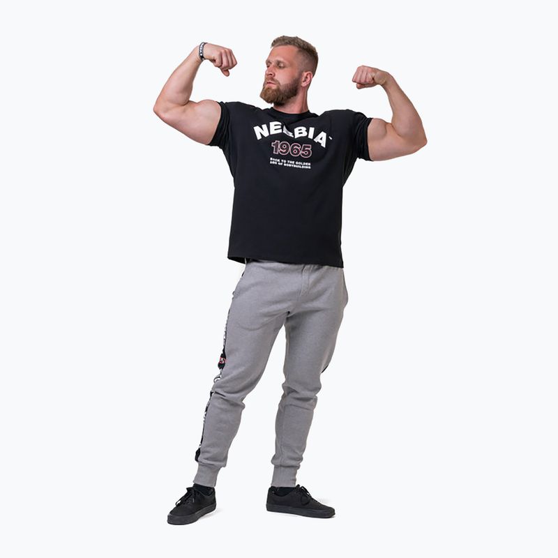 NEBBIA pantaloni Golden Era uomo grigio chiaro 4