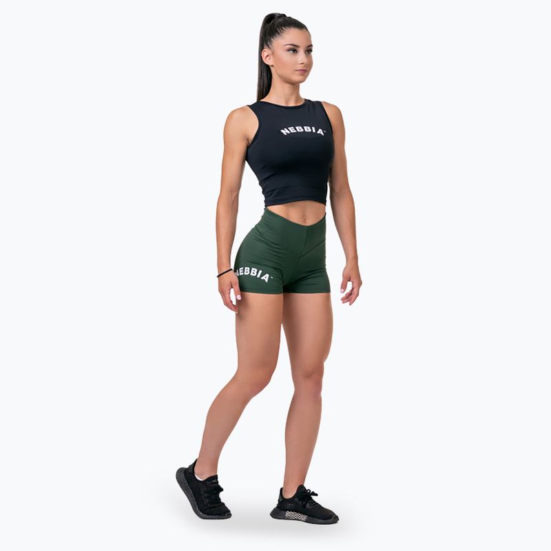 NEBBIA Classic Hero - Pantaloncini da donna verde scuro 2