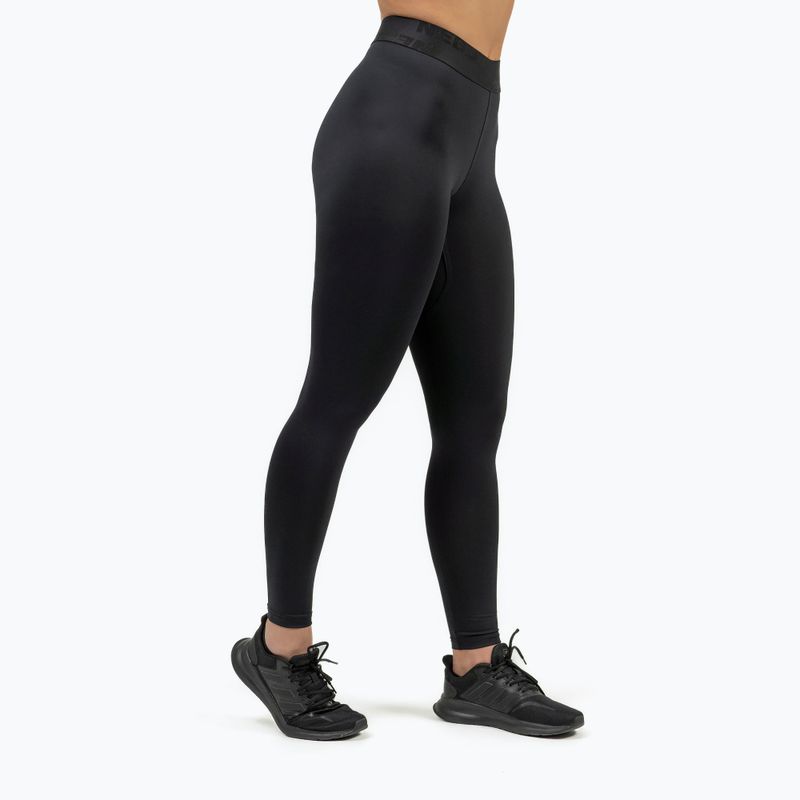Leggings da allenamento da donna NEBBIA Intense Perform a vita alta nero