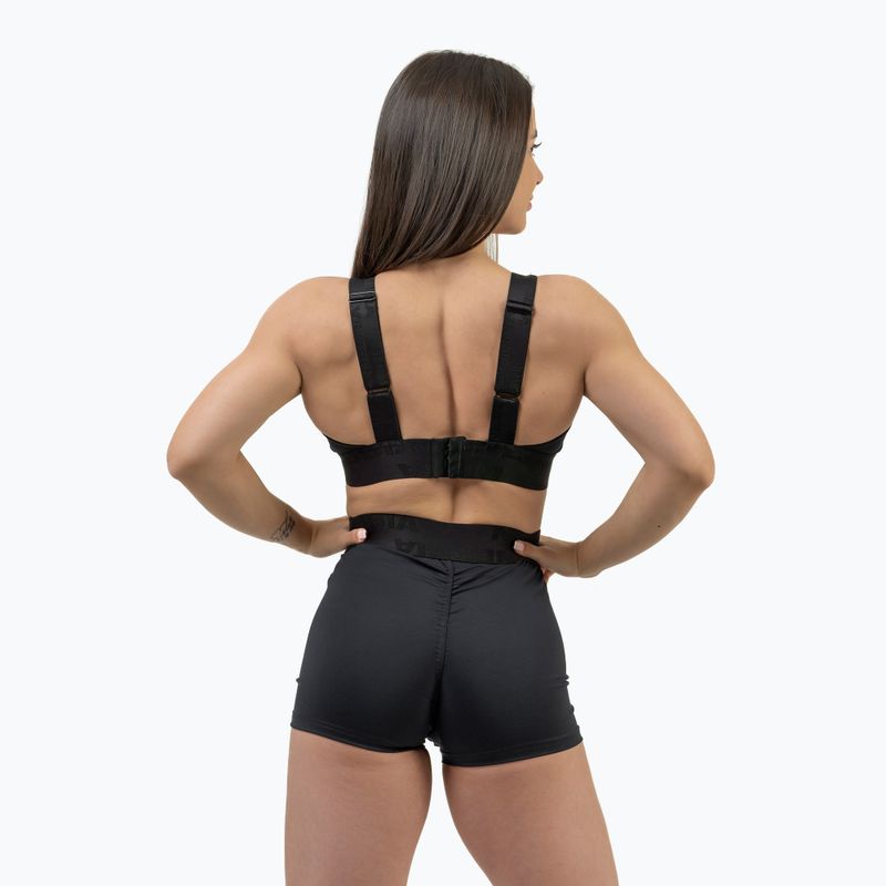 Reggiseno fitness NEBBIA Intense Iconic nero 2