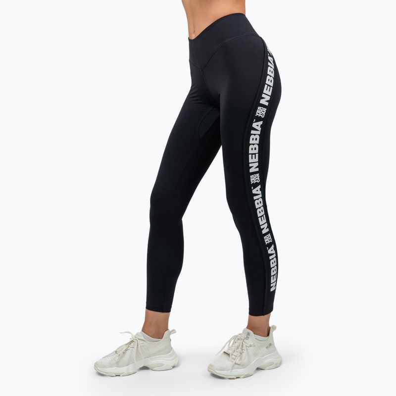 Leggings da allenamento da donna NEBBIA Iconic nero