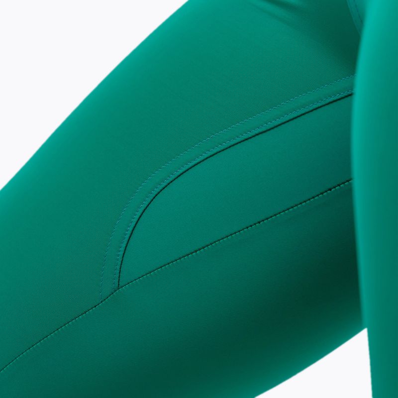 Leggings da allenamento da donna NEBBIA Iconic verde 6