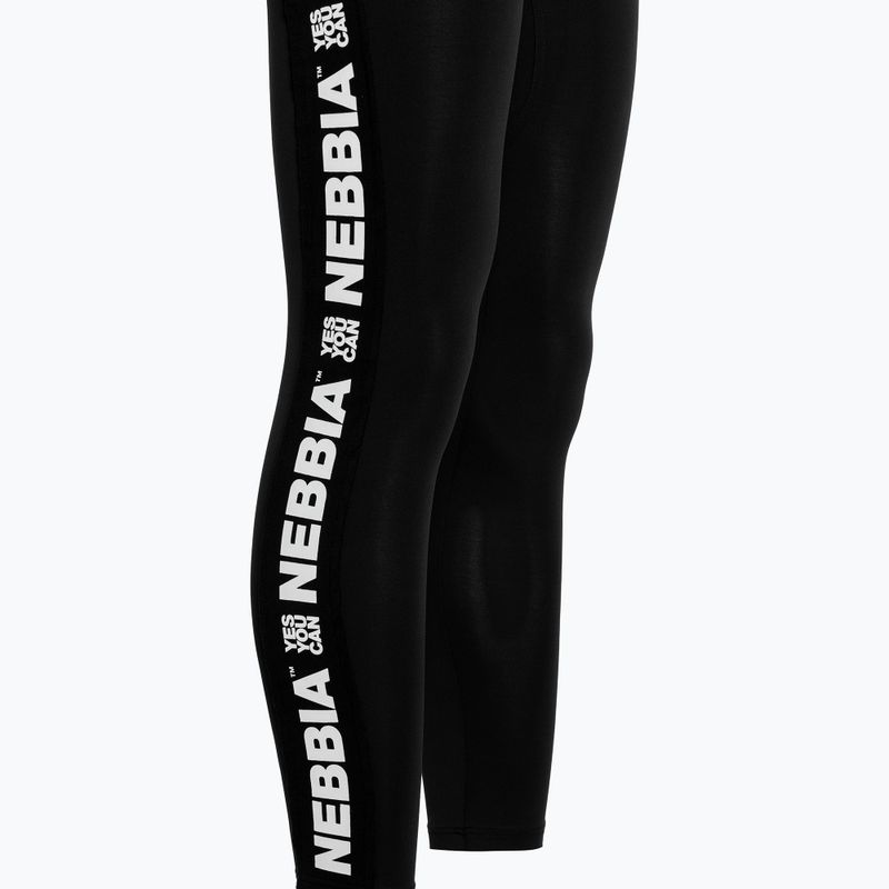 Leggings da allenamento da donna NEBBIA Iconic nero 10