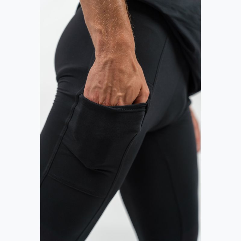 Leggings termici da uomo NEBBIA Recovery nero 4