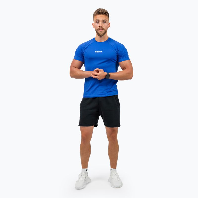 Camicia da allenamento da uomo NEBBIA Performance blu 2