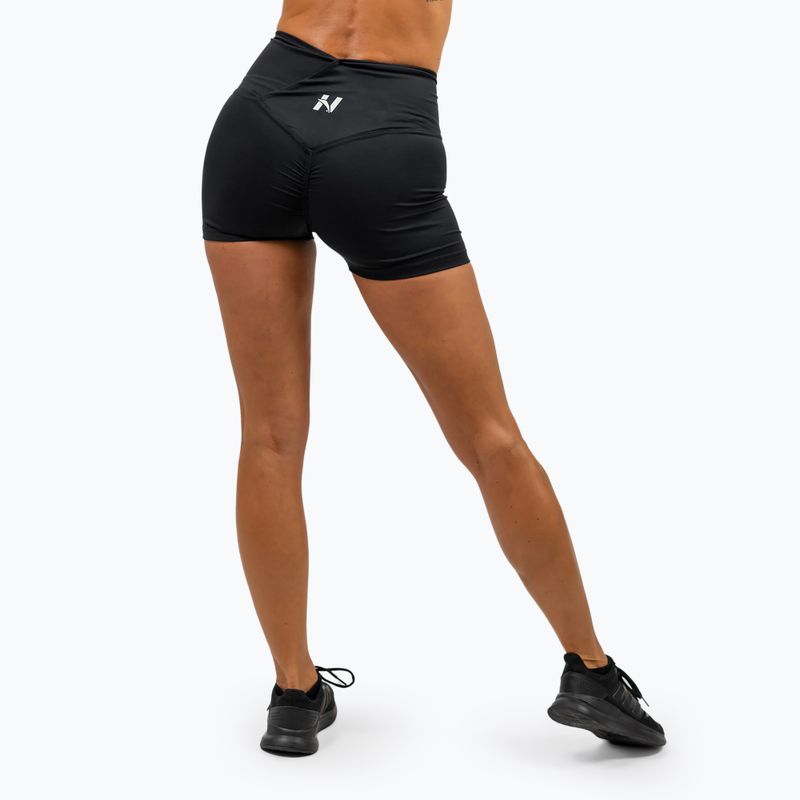 Pantaloncini da allenamento da donna NEBBIA Agile nero 5