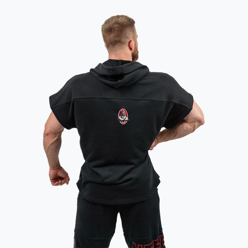 NEBBIA Real Champion top da allenamento da uomo nero 2