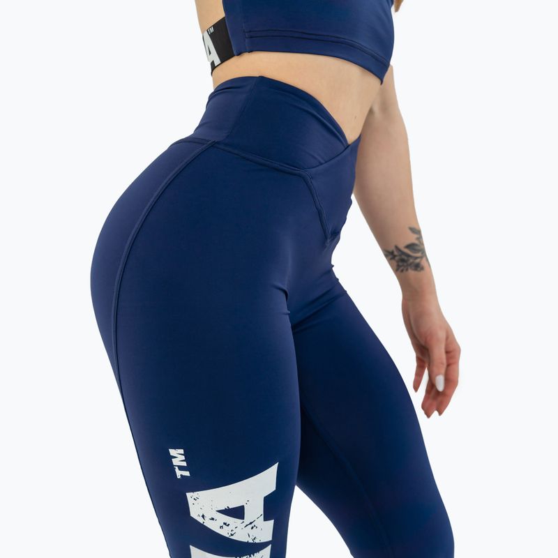 Leggings da allenamento da donna NEBBIA Glute Check a vita alta blu scuro 6