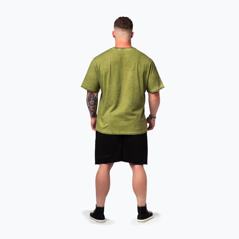 NEBBIA Camicia da allenamento Washed-Off Heritage verde 3