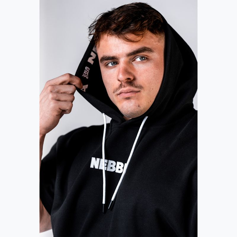 Felpa da allenamento uomo NEBBIA Hero black 5