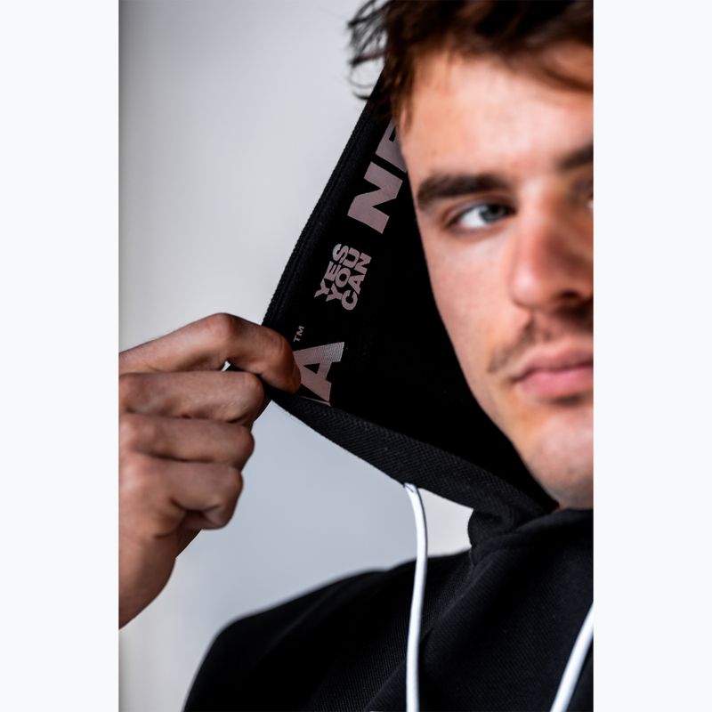Felpa da allenamento uomo NEBBIA Hero black 6